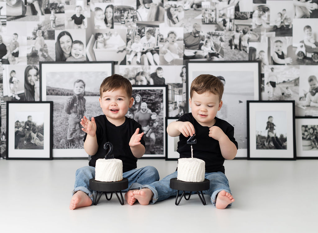 Twin Cake Smash session